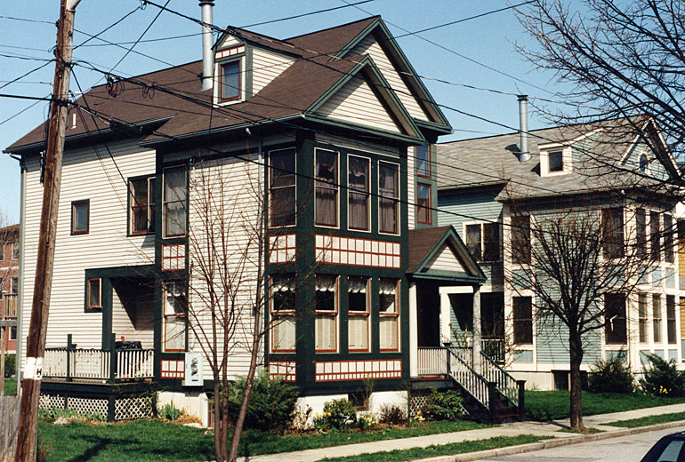 41-43 and 45-47 Hammond Streets, designed by Jim Estes, 1989